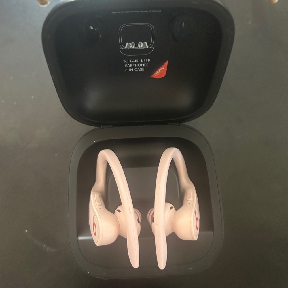 Beats by Dre Pink Earbud Headphones